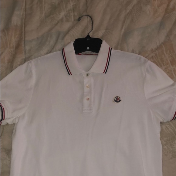 white moncler shirt